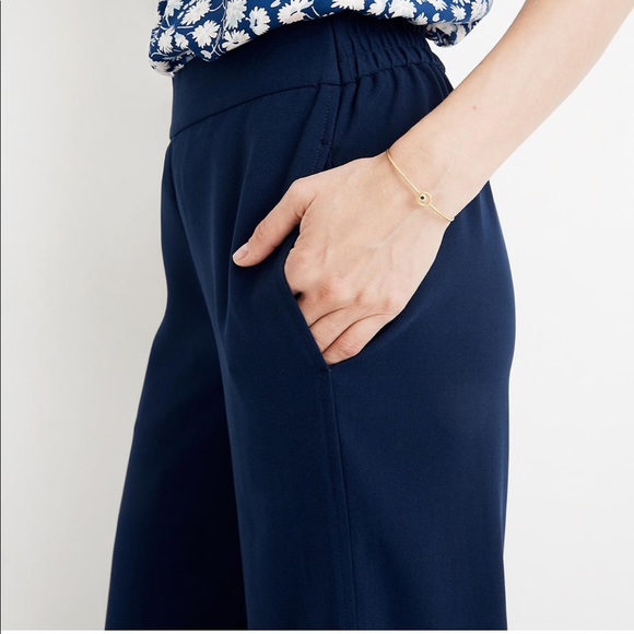 MADEWELL Wide Leg Crop Pull on pant - Picture 4 of 8